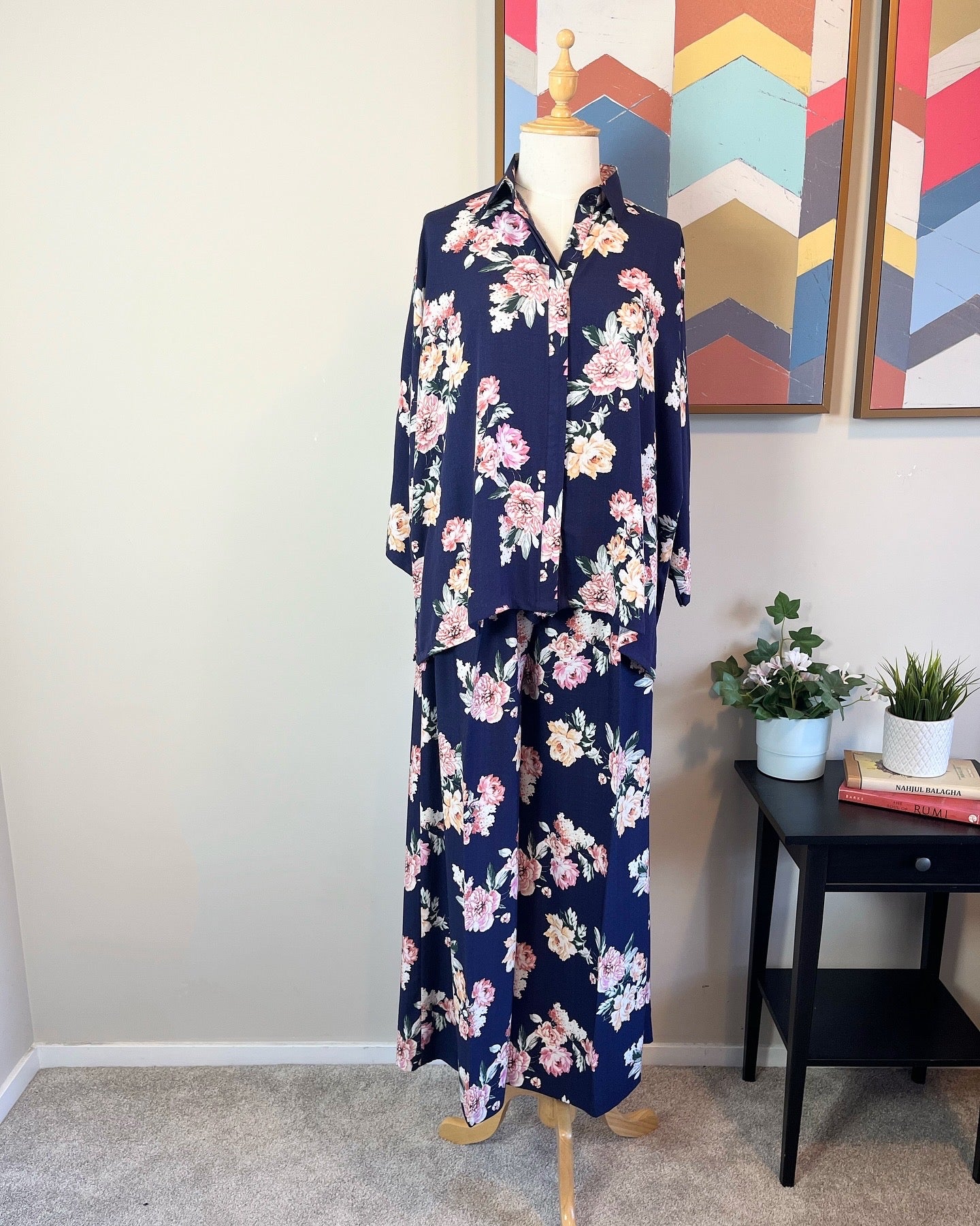 Floral Linen Co-ord set