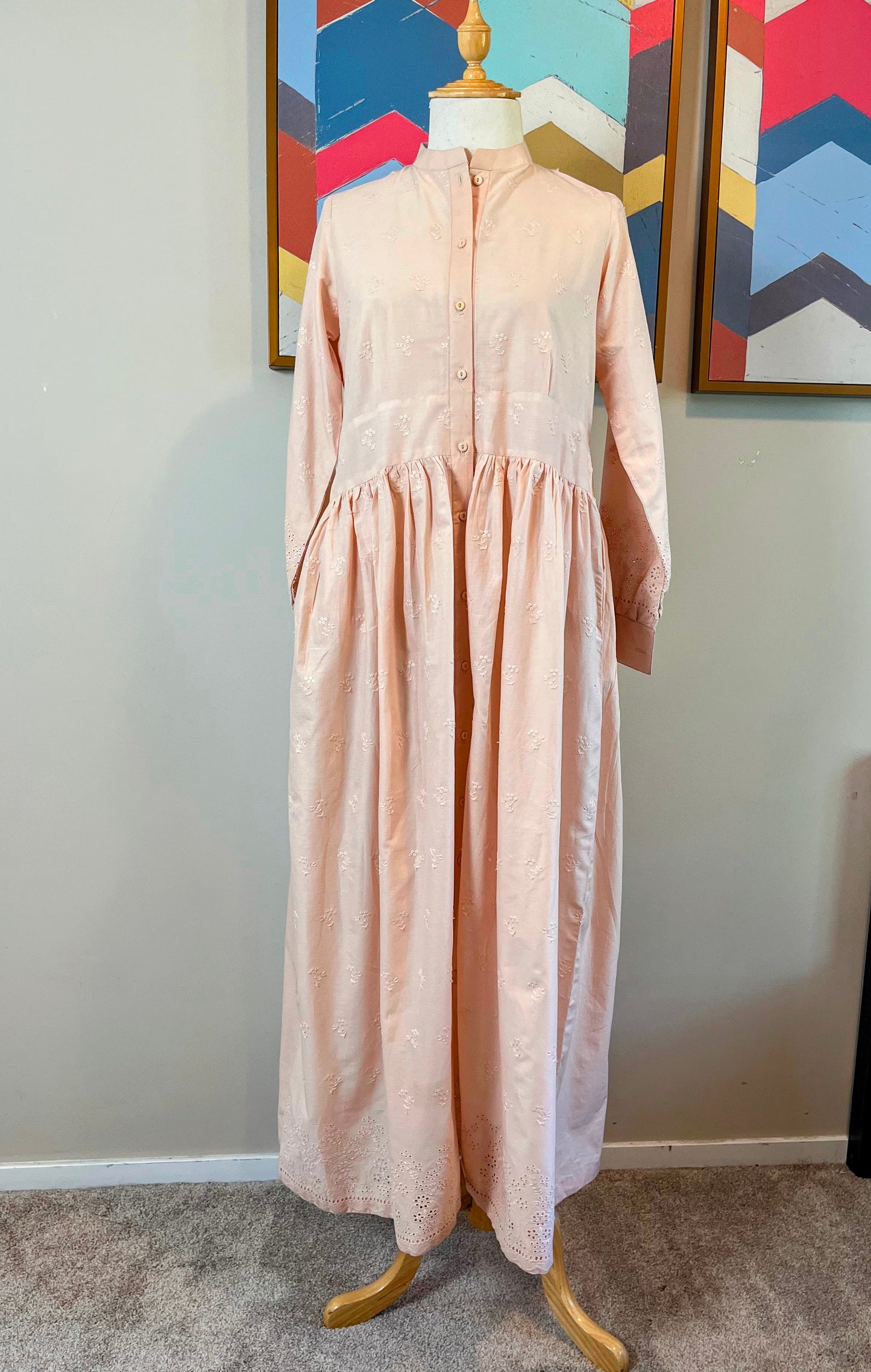 "Farsha" Border Dress - 20% off