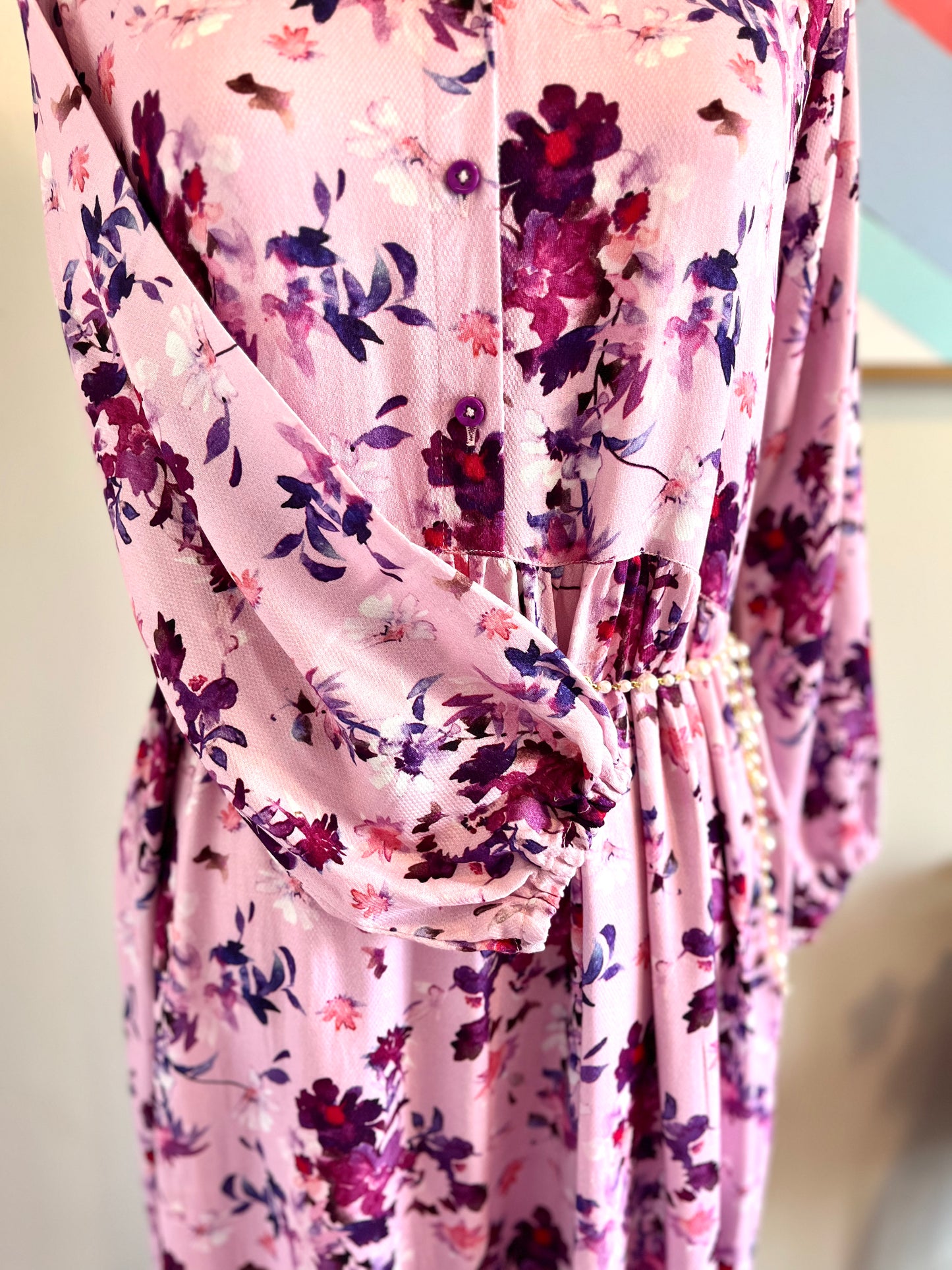 Floral spring dress - 40% off