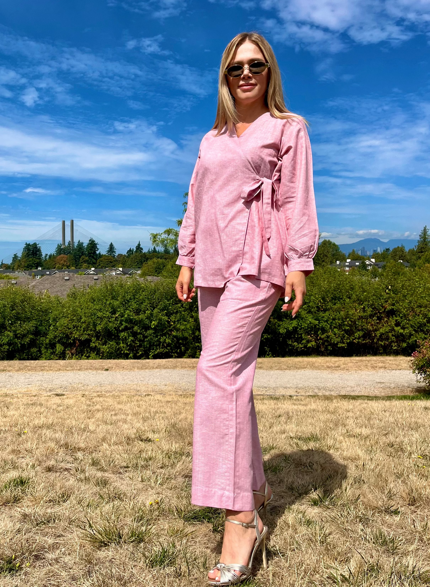 "Yaas" linen pants