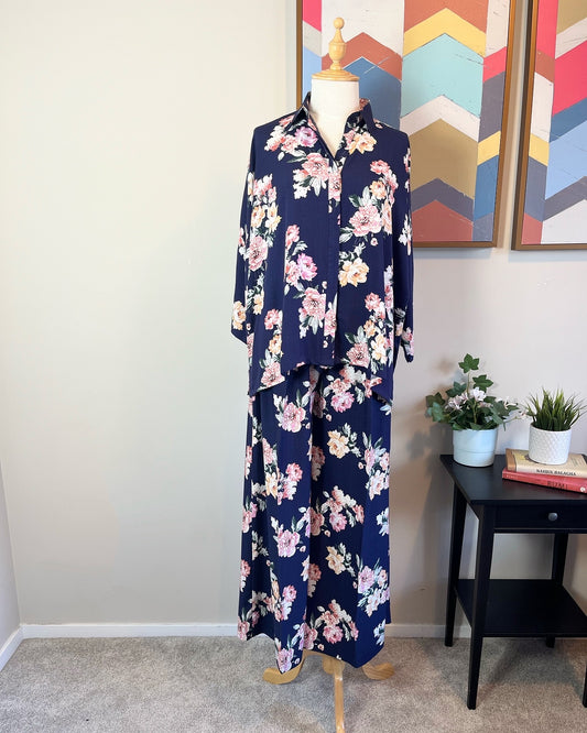 Floral Linen Co-ord set