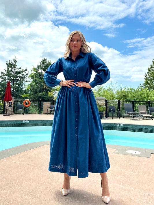 "Farsha" Border Dress - 20% off