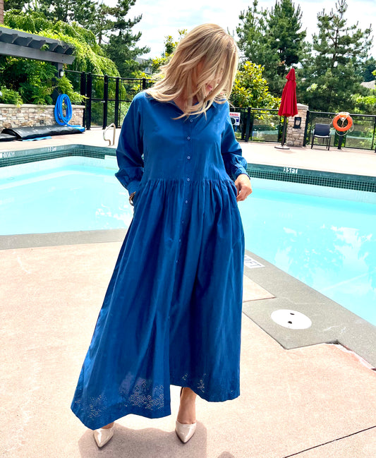"Farsha" Border Dress - 20% off
