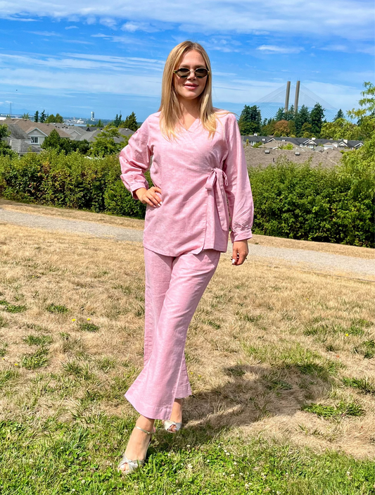 "Yaas" linen pants